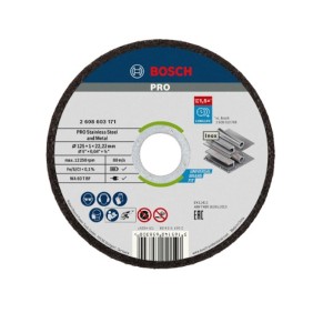 DISCO ABRASIVO BOSCH D.125X1 mm PROMO -