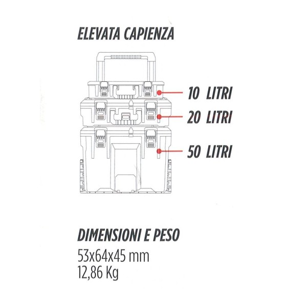 TROLLEY KRINO PORTAUTENSILI BOX'n'STORE OFFERTA!