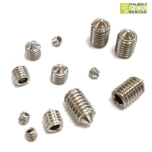 GRANO A PUNTA IN ACCIAIO INOX A2