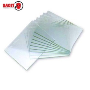 VETRO TRASPARENTE 75 X 98 MM PER MASCHERA SALDATORE