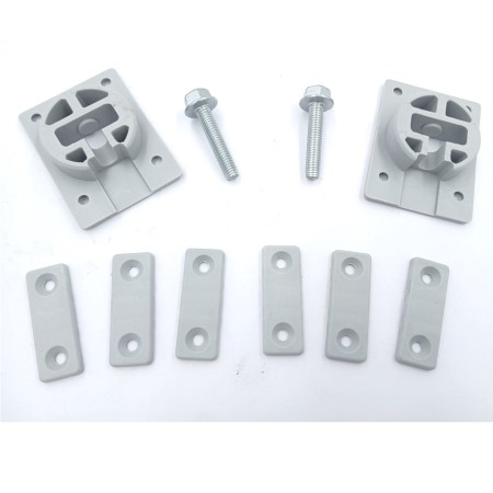 KIT RADDRIZZA ANTE SLIDING APE senza ASTA GRIGIO