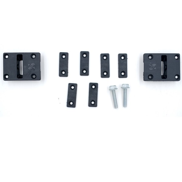 KIT RADDRIZZA ANTE SLIDING APE senza ASTA NERO