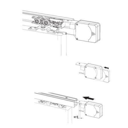 RICHIAMO AUTOMATICO per porta SLIDING FORZA 800