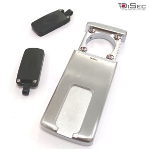 DEFENDER MAGNETICO PER CHIAVE DOPPIA MAPPA/POMPA CROMO SATINATO