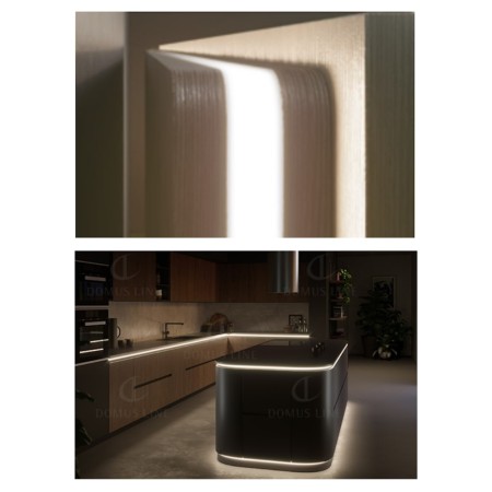 LED FLESSIBILE LUCE FRONTALE DOMUS LINE FLEXYLED AT6 D-MOTION 24 VOLT