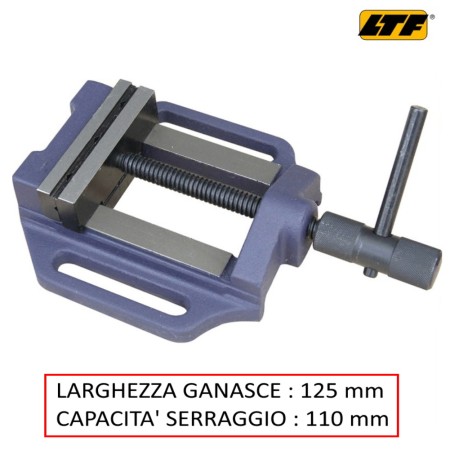MORSA CON SERRAGGIO 110 MM PER TRAPANO A COLONNA
