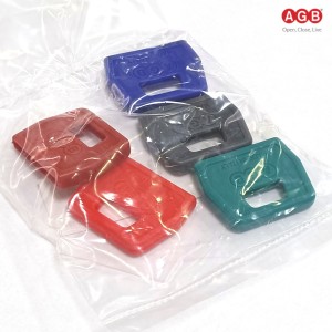 CAPPUCCIO PER CHIAVE AGB MODELLO SCUDO (CONF.5 PZ)