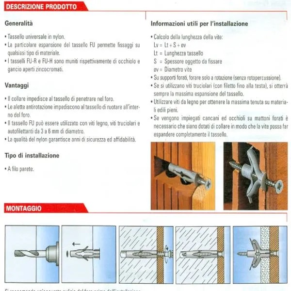 TASSELLO FISCHER FU CON VITE
