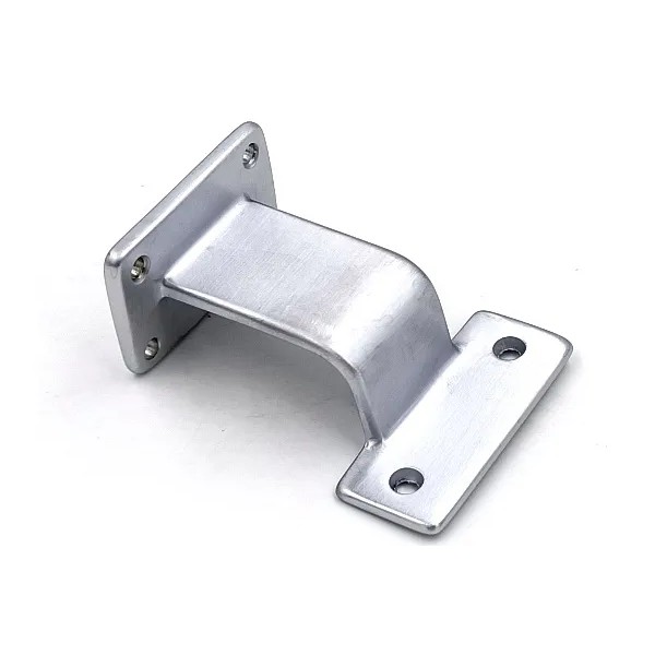 SUPPORTO GPB CORRIMANO QUADRO CROMO SATINATO