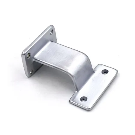 SUPPORTO GPB CORRIMANO QUADRO CROMO SATINATO