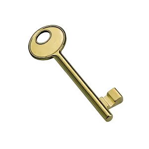 CHIAVE AGB PER SERRATURA PATENT OTTONATA