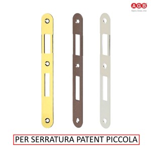 INCONTRO PER SERRATURA AGB PATENT PICCOLA BORDI TONDI