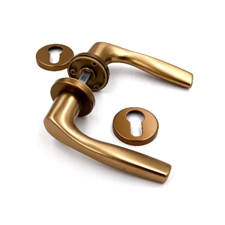 MANIGLIA GPB GABRY RBY YALE ALLUMINIO BRONZO