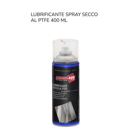 LUBRIFICANTE SPRAY SECCO AL PTFE 400 ML AMBRO-SOL (L051)