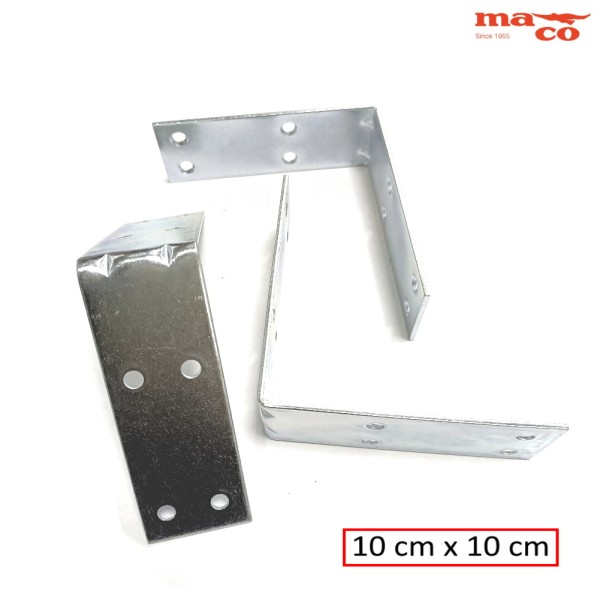 LASTRINA CM. 10 X 10 LARGHEZZA 3 CM ZINCATA