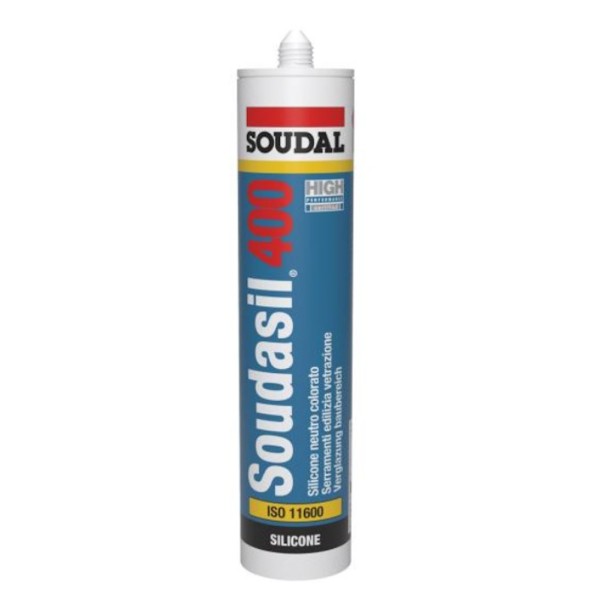 SILICONE NEUTRO SOUDAL SOUDASIL 400