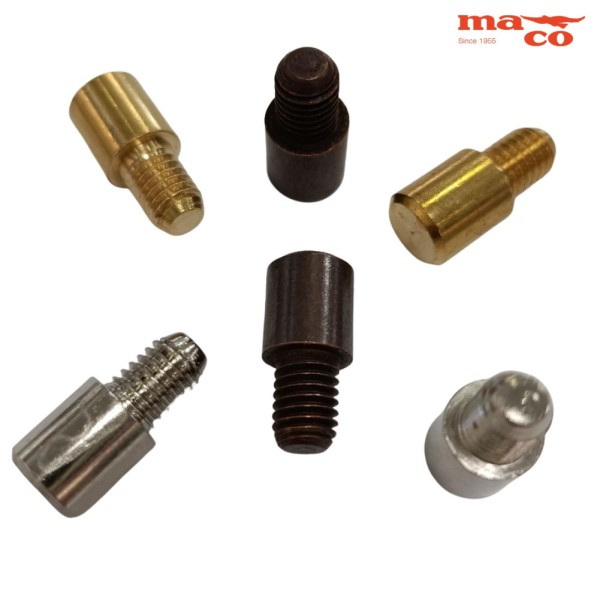 MENSOLINA REGGIPIANO DIAM. 7 MM CON PERNO FILETTATO 5 MA