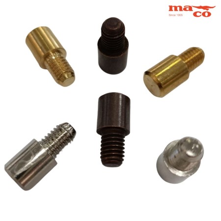 MENSOLINA REGGIPIANO DIAM. 7 MM CON PERNO FILETTATO 5 MA