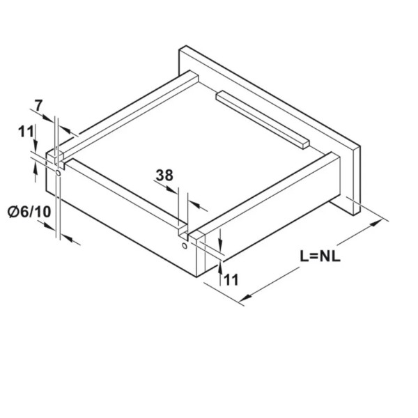 GUIDE HAFELE MATRIX SYNCRO APERTURA PUSH TO OPEN