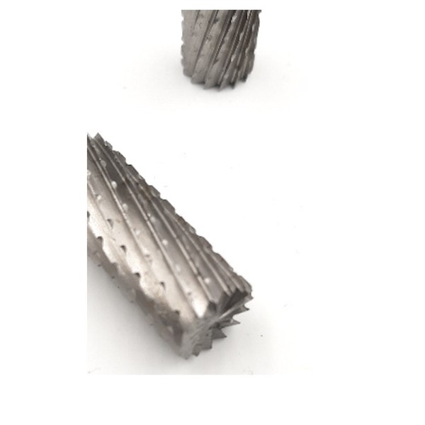 FRESA ROTATIVA HSS CILINDRICA DENTE GROSSO Z2
