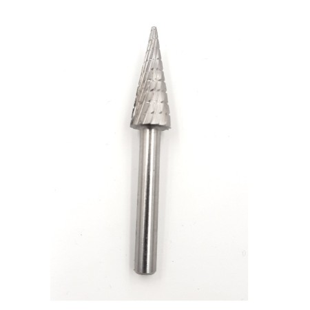 FRESA ROTATIVA HSS CONICA DENTE GROSSO Z2