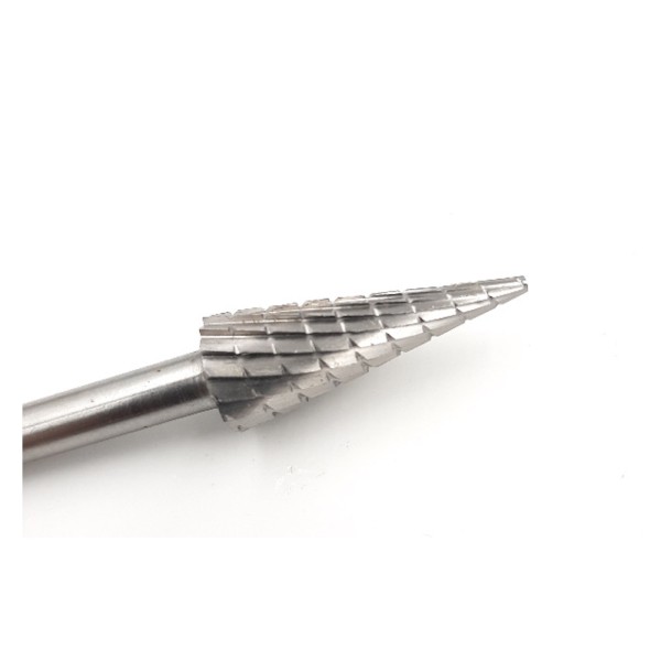 FRESA ROTATIVA HSS CONICA DENTE GROSSO Z2