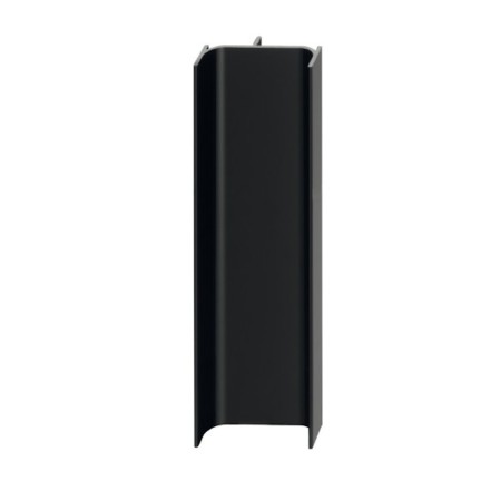 MANIGLIA A GOLA VERTICALE HAFELE Mt 2,5 NERA RAL9017
