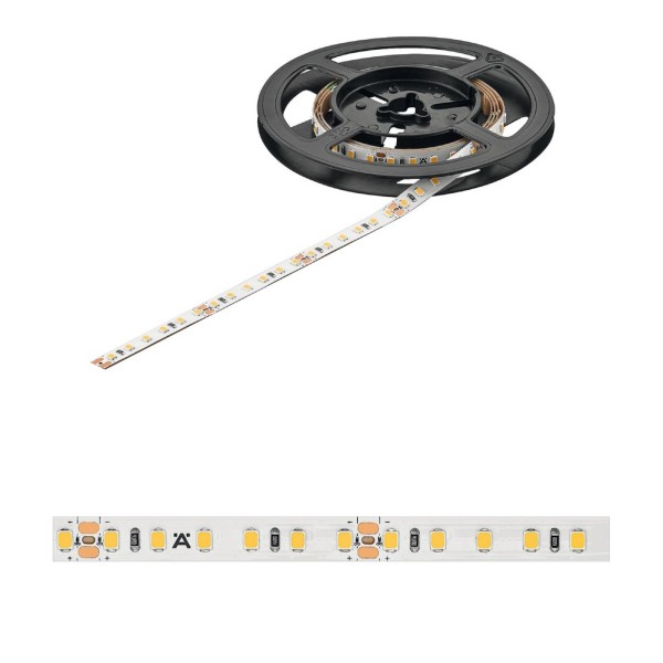 STRIP LED, HAFELE LOOX5 ECO LED 3073, 24 V, 14,4W/MT, MONOCROMATICA, 3000 K, 8mm 833.76.726
