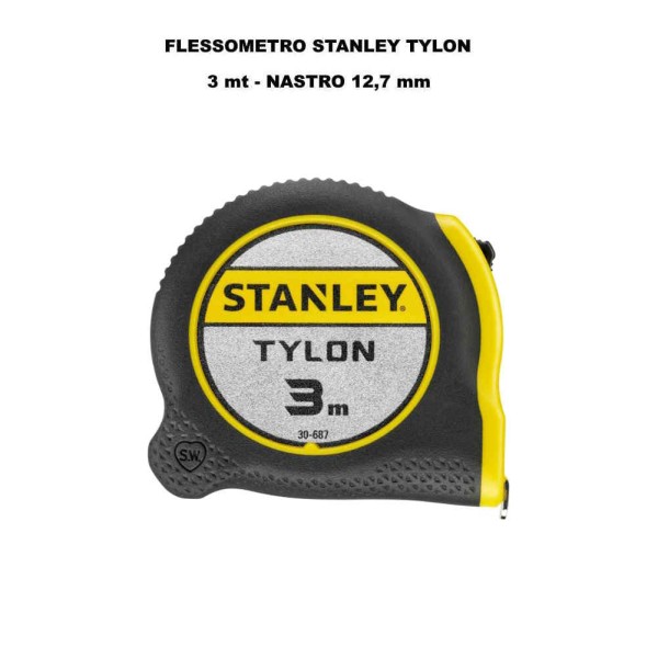 Flessometro Stanley Tylon 3m x 12,7mm
