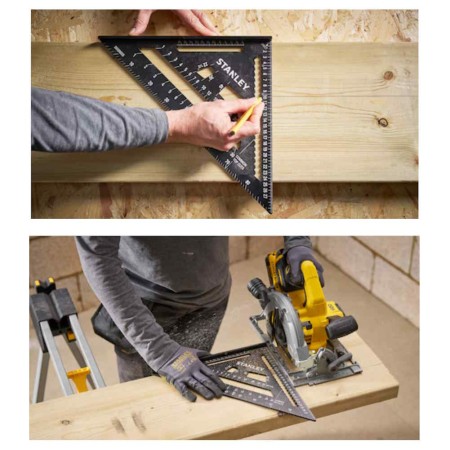 SQUADRA FALEGNAME/CARPENTIERE STANLEY FATMAX QUICKSQUARE 300mm SSTHT46102-0 -PROMO-