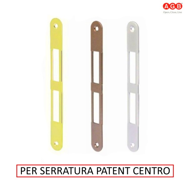 INCONTRO PER SERRATURA AGB PATENT CENTRO BORDI TONDI