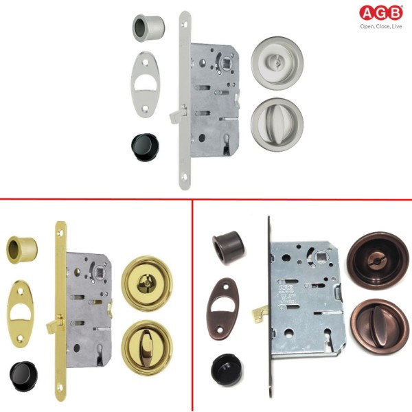 Kit Scivola AGB Libero/Occupato Rosette Tonde