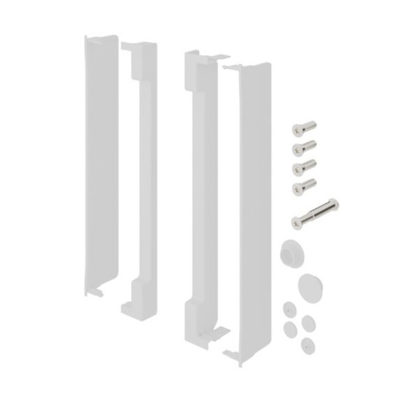 SET COPERTURE FREE SLIM montaggio ESTERNO BIANCHE