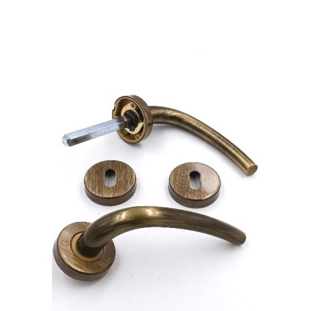 MANIGLIA GPB MILENA RB8 BRONZATO (ZAMA)