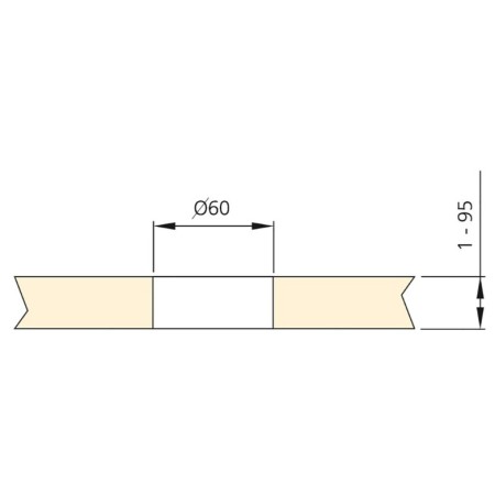 Multipresa Estraibile Verticale Emuca Alluminio Nero 3 Prese USB