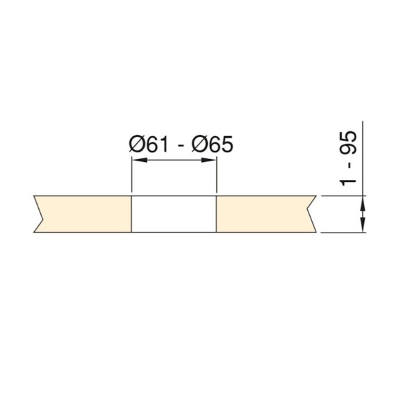 Multipresa Estraibile Verticale Emuca Alluminio Grigio 3 Prese USB