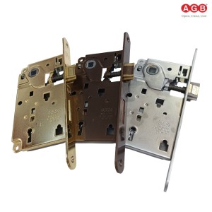 SERRATURA AGB PATENT CENTRO BORDI TONDI ENT. 50 MM