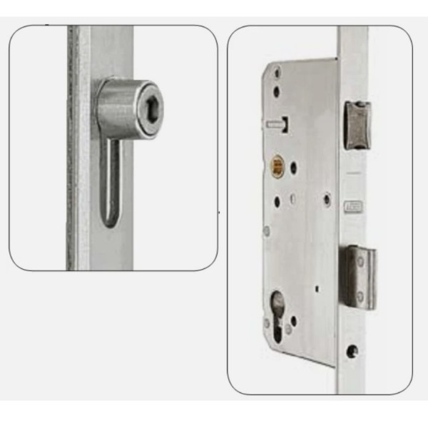 SERRATURA AGB SICURTOP MOD. 1685 MULTIPUNTO CILINDRO EUROPEO