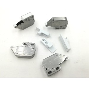 CHIUSURA MINI LATCH ART. 188 NICHEL BIANCO
