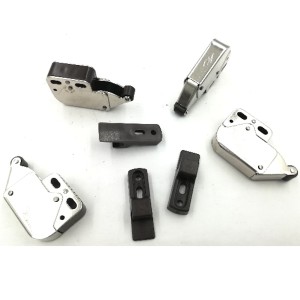 CHIUSURA MINI LATCH ART. 188 NICHEL MARRONE