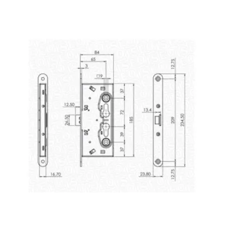 SERRATURA ISEO 214910654D ELETTRICA ANTIPANICO DX SERRATURA ISEO 214910654D ELETTRICA ANTIPANICO DX