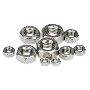 DADO IN ACCIAIO INOX A2 DIN934
