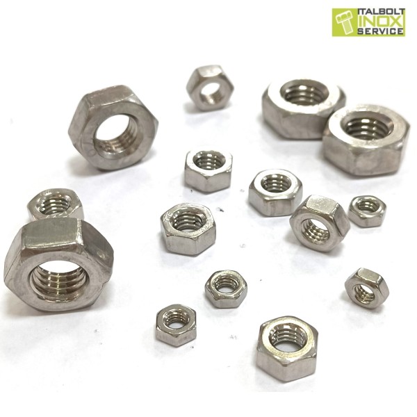 DADO IN ACCIAIO INOX A2