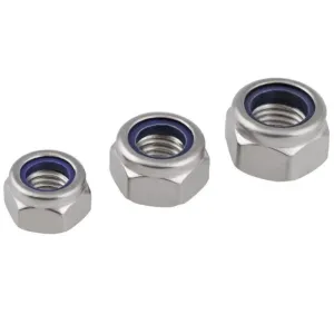 DADO AUTOBLOCCANTE IN ACCIAIO INOX A2 DIN985
