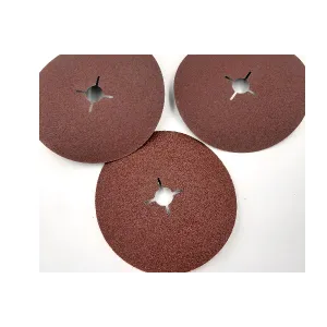 DISCO ABRASIVO FLESSIBILE SU FIBRA D.180 mm
