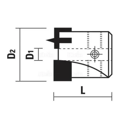 SVASATORE PIANO KLEIN D.19X20 mm FORO:8 mm