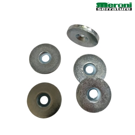CONTROPIASTRA MERONI ART. OXI TONDA CON FORO PER MAGNETE ZINCATA