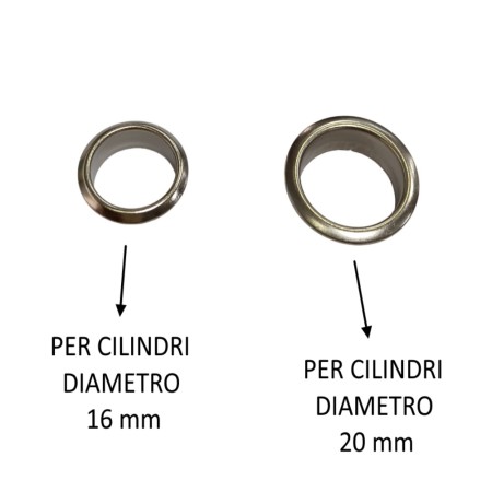 GHIERA MERONI NICHELATA