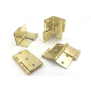 CERNIERA PER PARAVENTO IN OTTONE LUCIDO MM.60X26