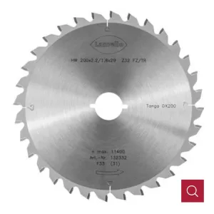 CIRCOLARE LAMELLO per TANGA per ALLUMINIO D200 Z32 cod.132332 -OFFERTA-
